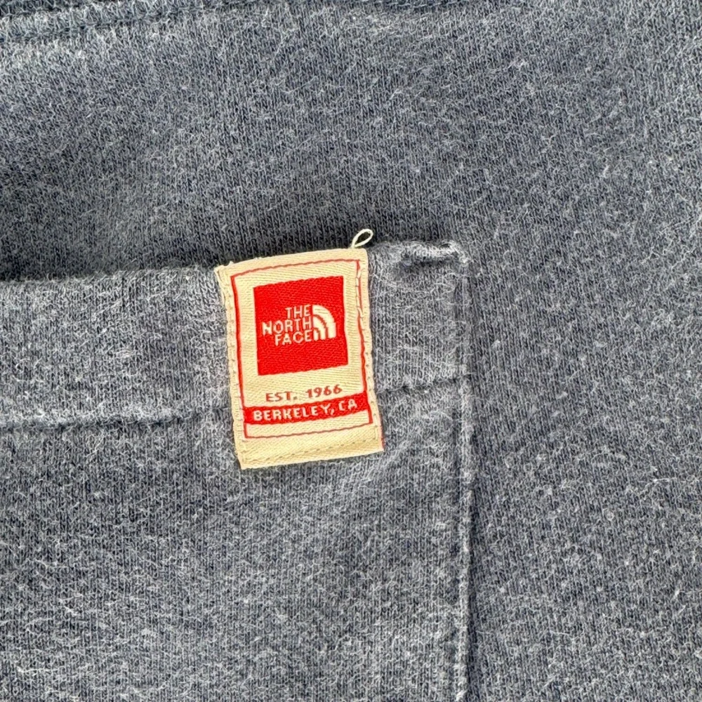 The North Face Fleece Sweat Shorts Mens Large Blue Drawstring Lounge Casual